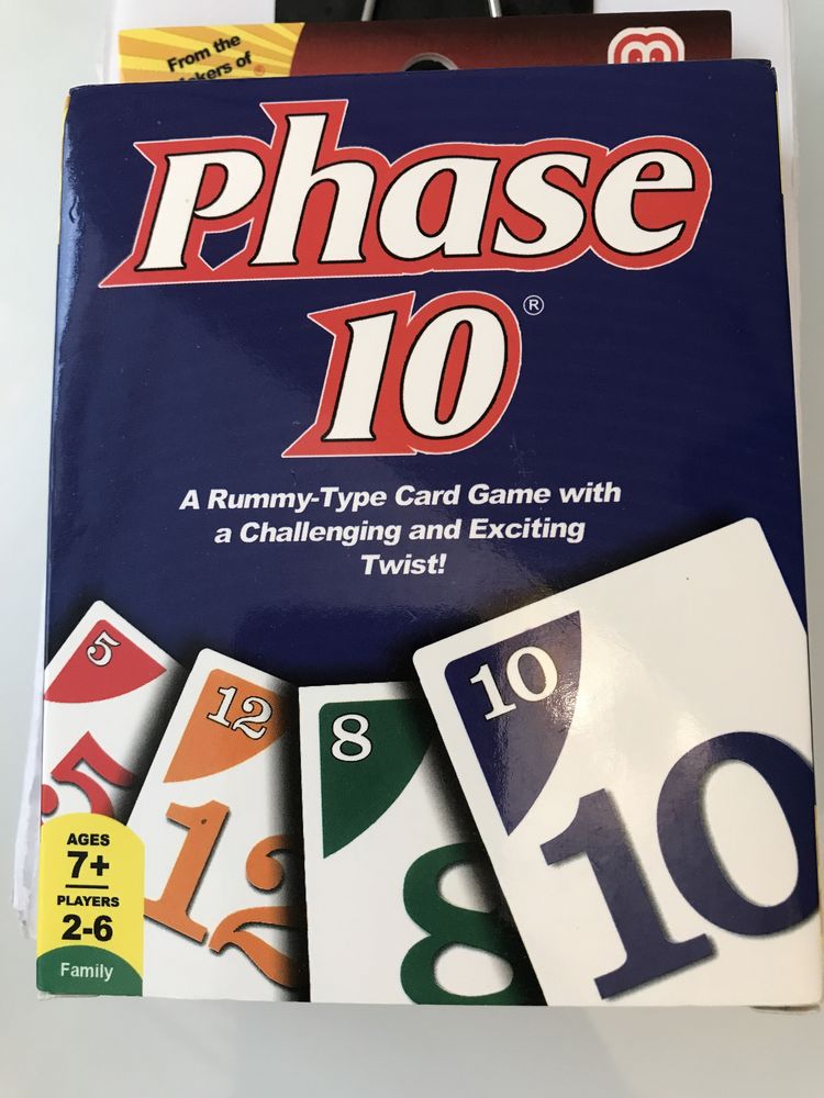 Cartas uno Phase 10