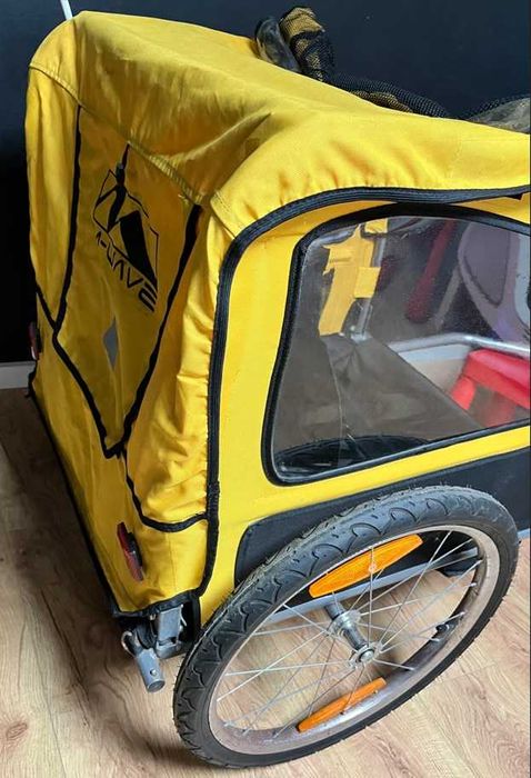 Atrelado de bicicleta para 2 crianças  M-Wave