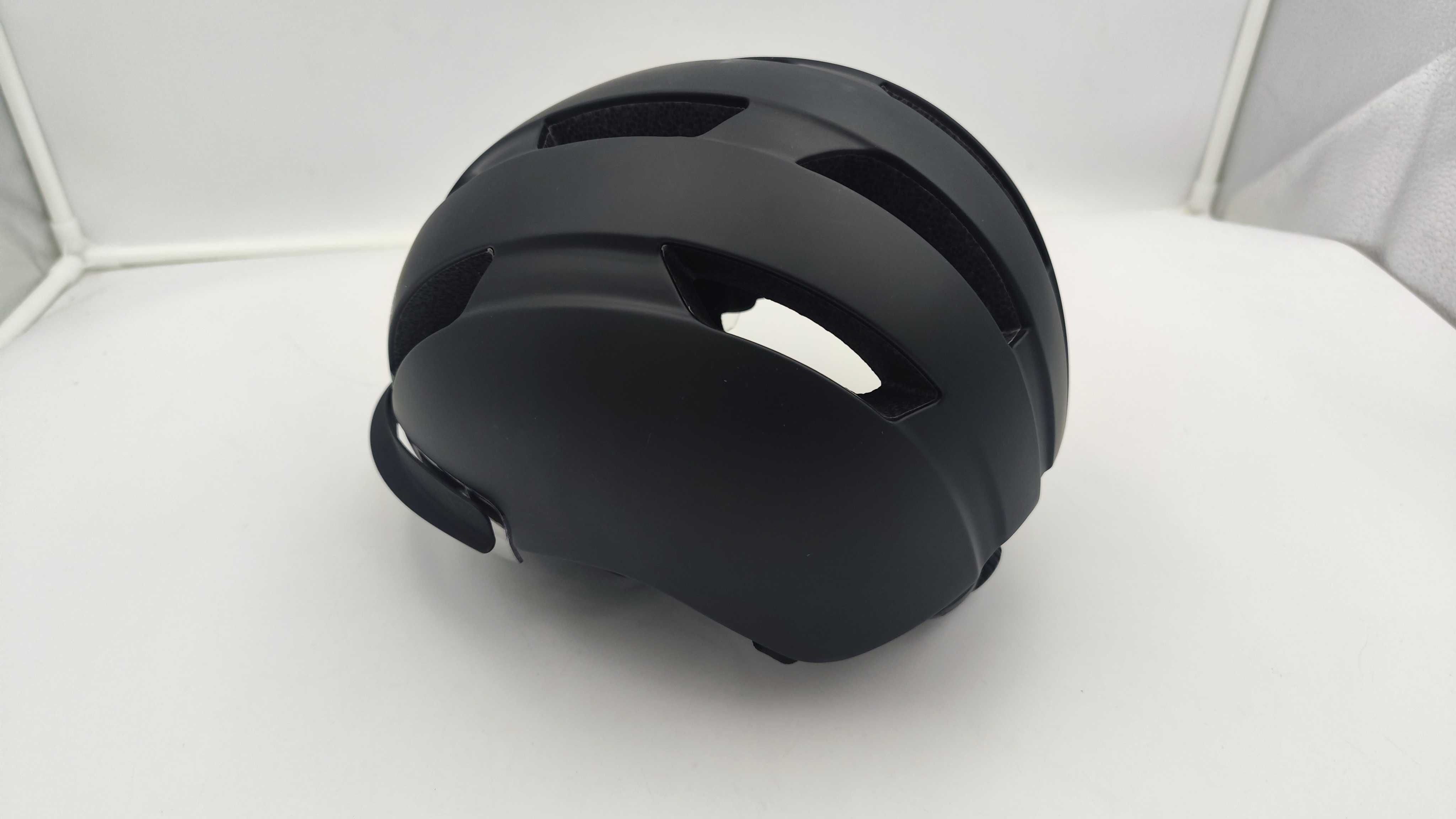 Kask Rowerowy Z Okularami Przyłbicą Agu Urban 54-58cm (AC57)