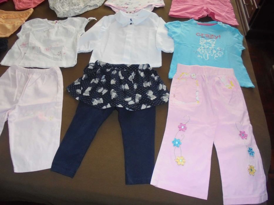 lote de roupa de menina bebé a boneca grande