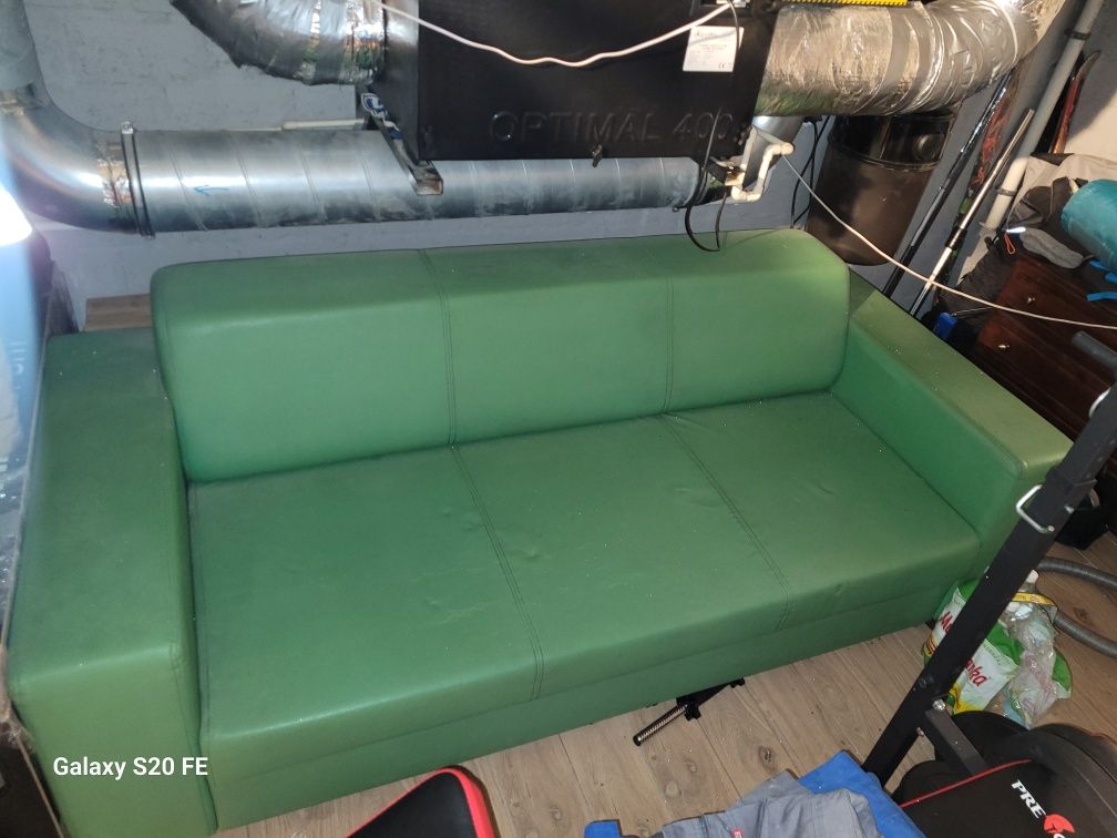 Sofa kanapa transport  ekoskóra  200cm