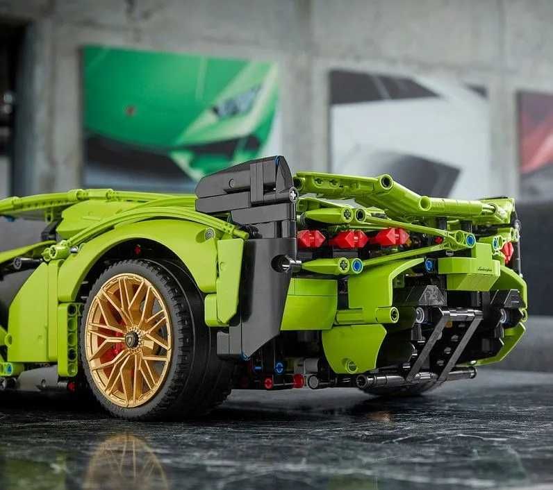 Конструктор LEGO Technic Lamborghini Sian 37 1:8 Техник 3696 деталей