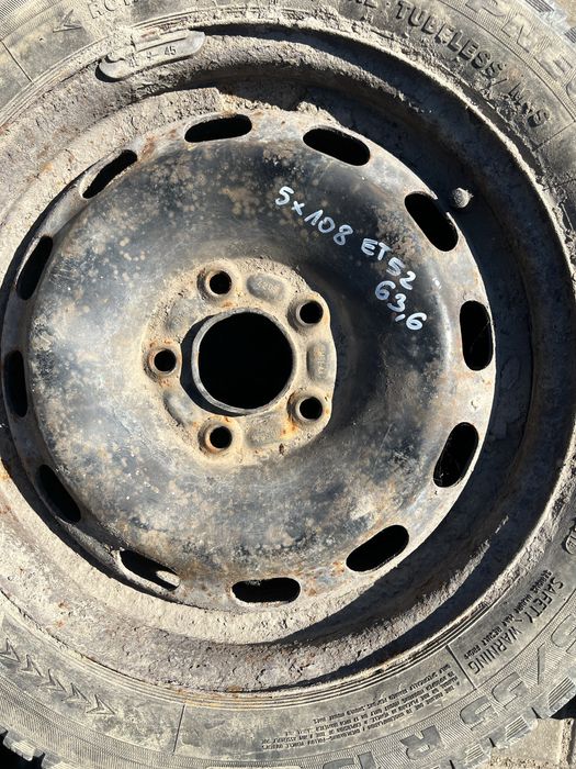 Kola felgi stalowe peugeot 307 zima 5x108 et52