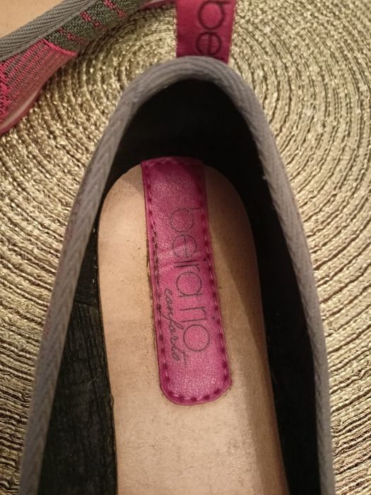 Damskie balerinki baleriny sportowe Beira Rio Conforto 40