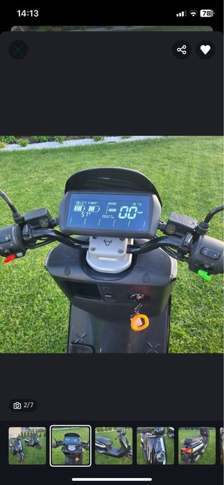 Skuter elektryczny niu GT