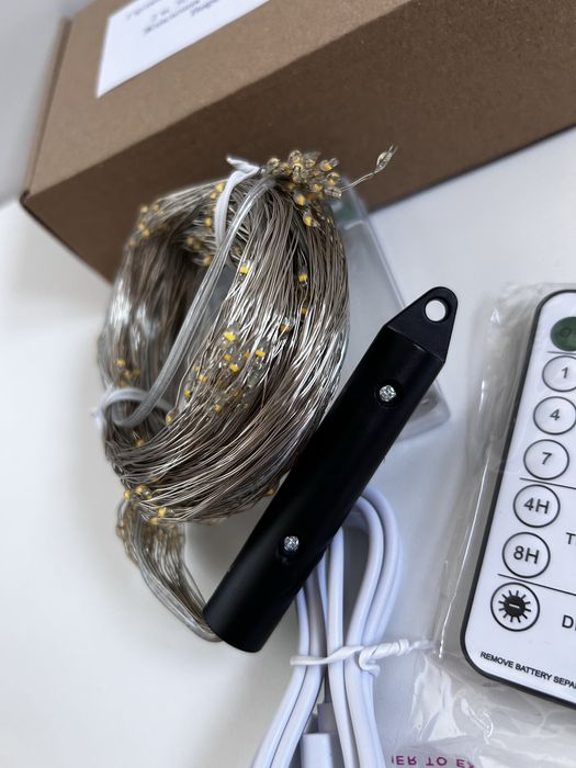 Кінський хвіст гирлянда гірлянда 30 ліній по 3м. капля,900 led usb+б