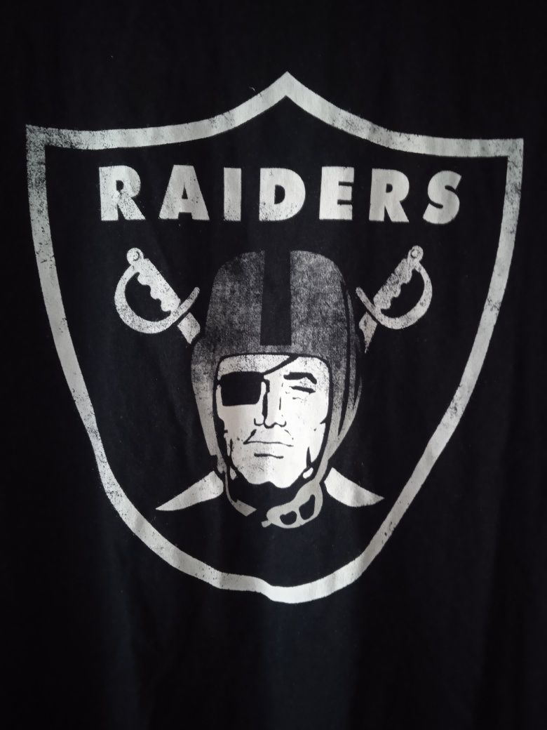 Koszulka z logo Drużyny NFL Raiders NOWA