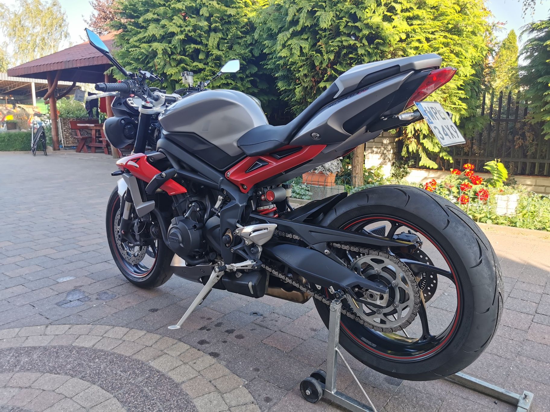 Triumph Street Triple 675 R ABS 2015, Quickshifter, Arrow