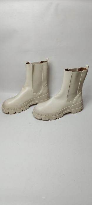 NOWE buty botki damskie wsuwane skórzane Even&Odd r 42/43 wkład 27,5cm