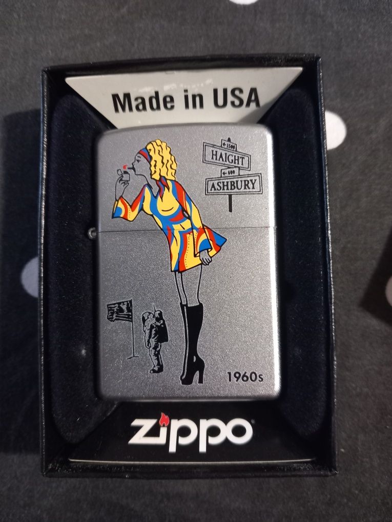 Isqueiro ZIPPO novo Windy Girl 1960