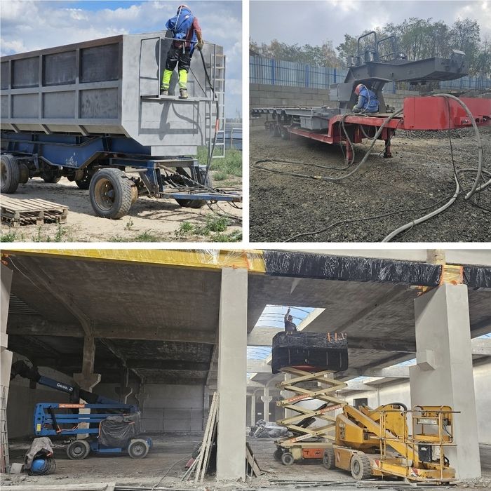 Piaskowanie mobilne malowanie impregnacja