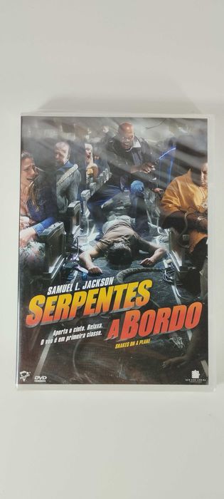 Serpentes a Bordo - DVD Selado - Samuel L. Jackson