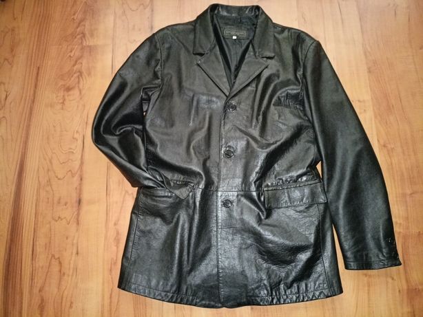 Шкіряна курточка чоловіча/Кожаный пиджак жакет курточка мужская Италия