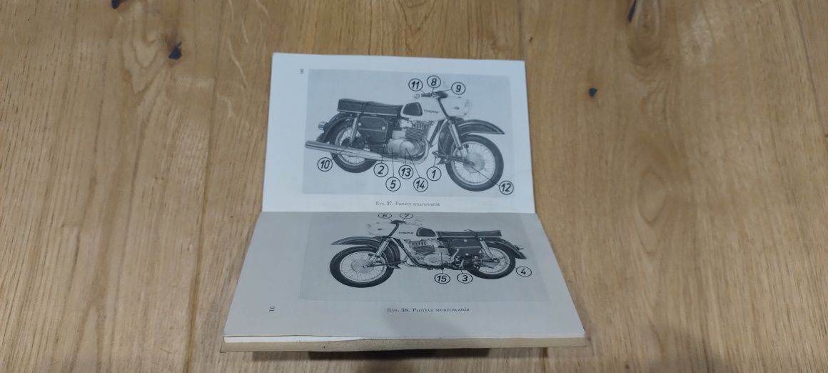 Instrukcja obsługi motocykli MZ ES 175/2 i ES 250/2 wydanie 1970 DDR