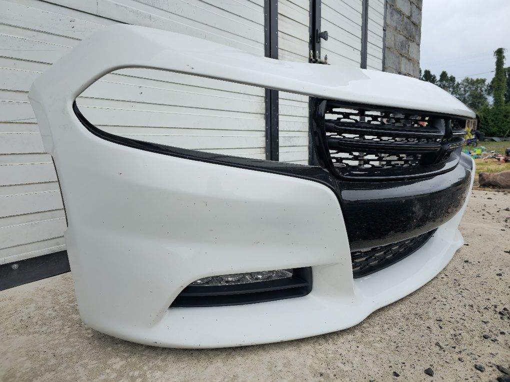 Zderzak przód Dodge charger 15+ grill kratki halogeny led