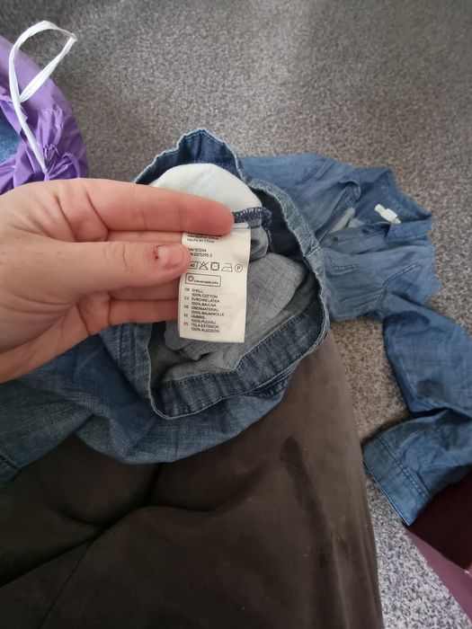 kombinezon dzinsowy xs