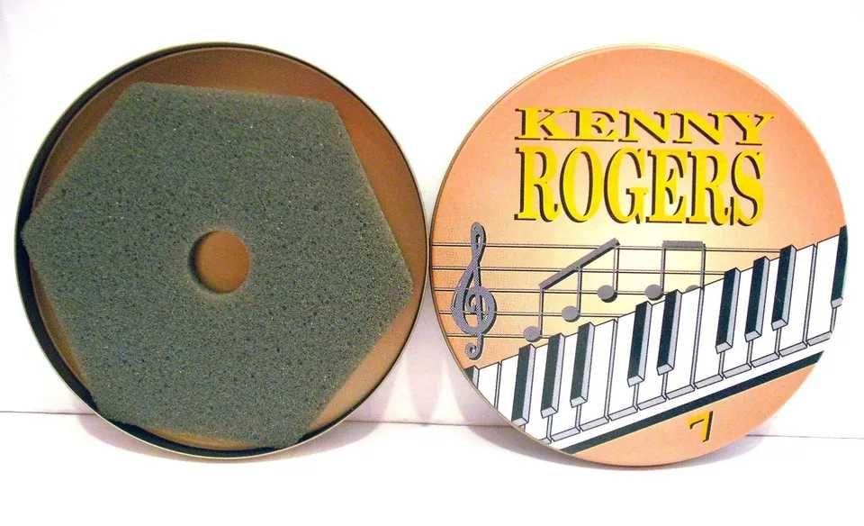 Kenny Rogers CD - TIN PLATE CASE