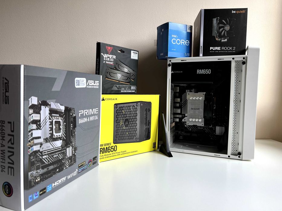 Sprzedam komputer PC (cichy, wydajny, Wi-Fi + Bluetooth)