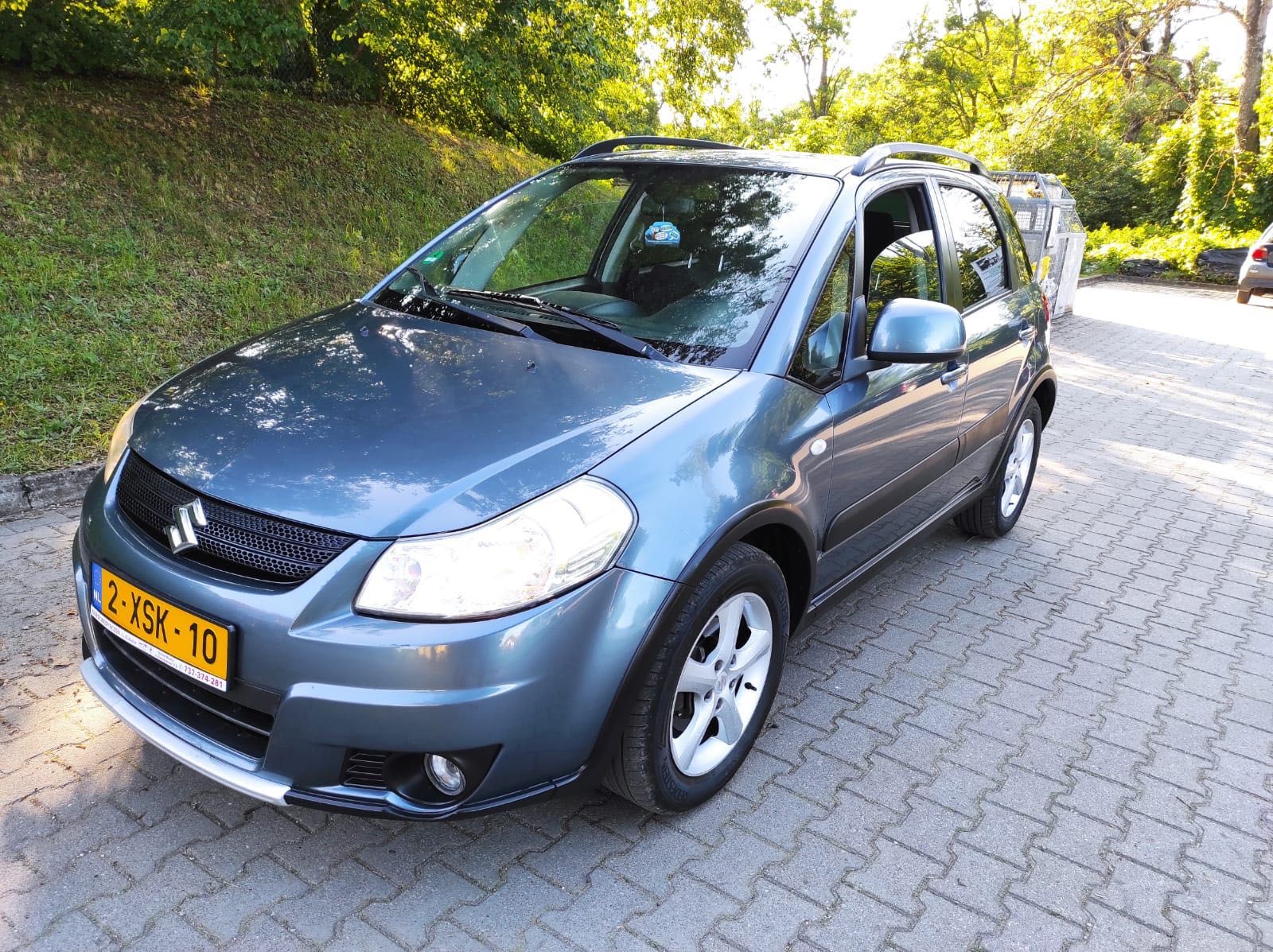 Suzuki SX4 1.6 16V 107KM 2008r. klima Key less go Alu super stan opłac