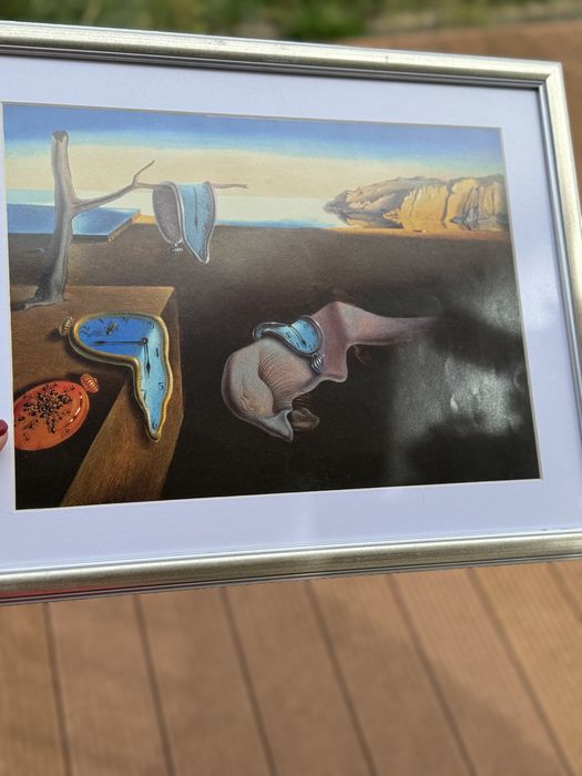 Obraz Salvador Dali w szkle antyrefleksyjnym