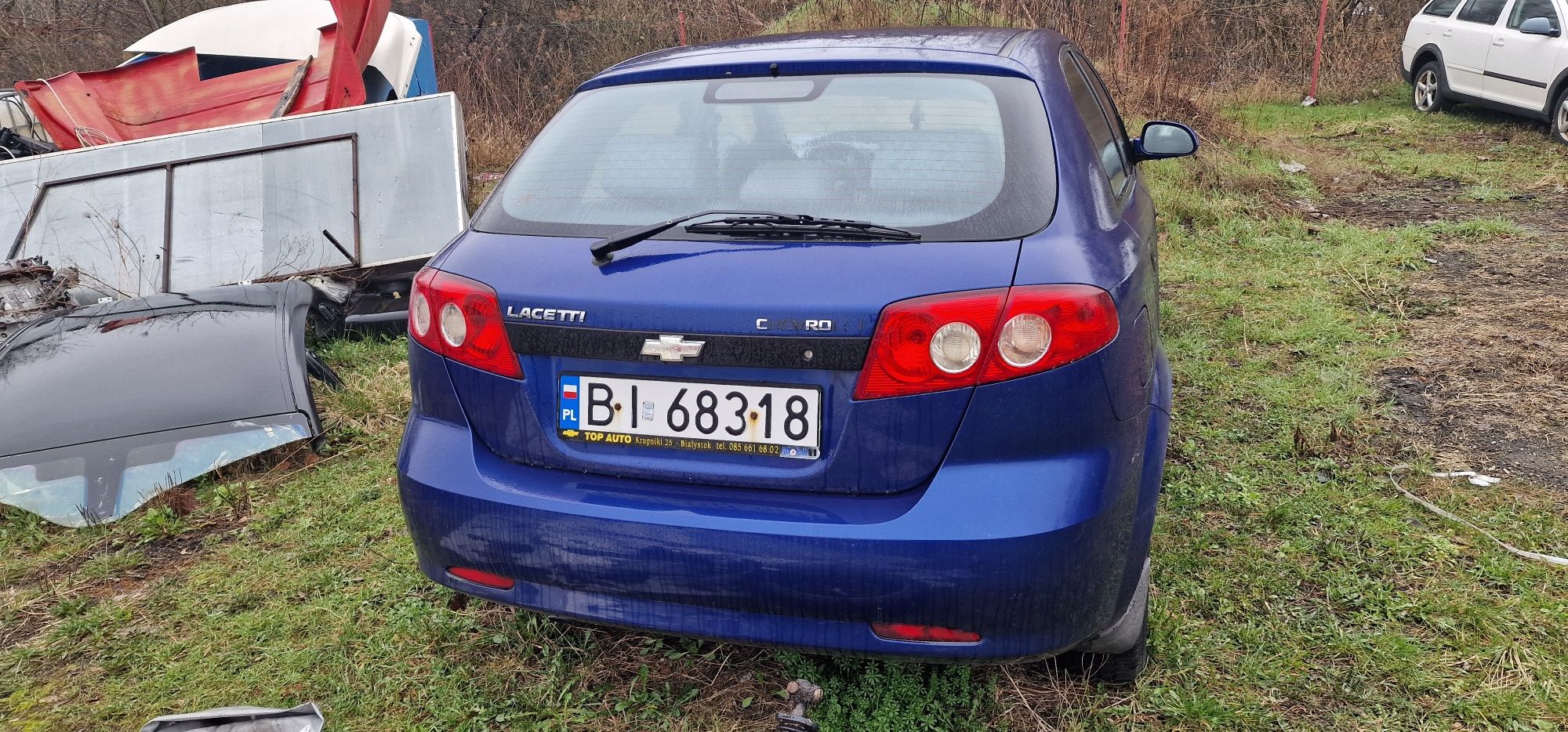 Chevrolet lacetti 1.6b silnik skrzynia lampa klapa drzwi