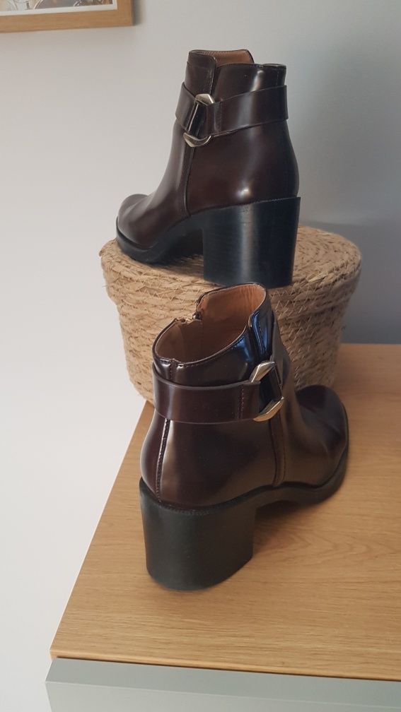 Botki Zara roz. 39