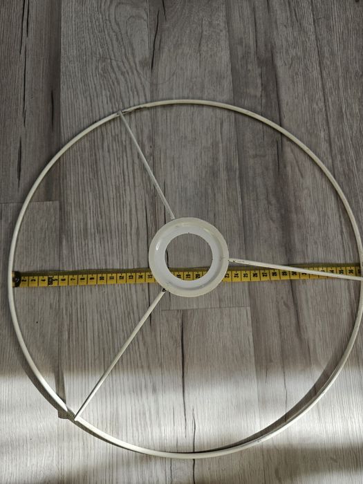 Ikea Hemsta, abażur , lampa wisząca, klosz różowy
