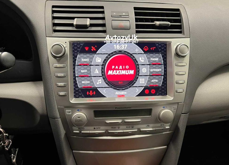 Android 14 CAMRY 40 Toyota SOLARA Солара GPS Кемри CarPlay Магнитола
