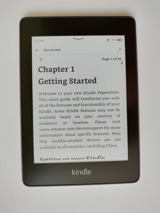 kindle paperwhite 10  8 Гб підсв синя/зелена/червона