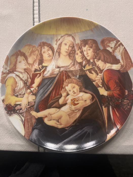 Pratos de Natal Vista Alegre de 1992 e 1993