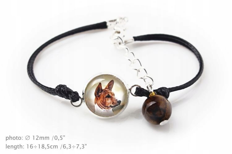 Basenji Bransoletka z Twoim zdjęciem Handmade