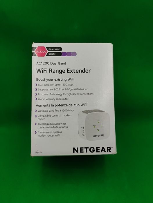 NETGEAR EX6110 Nadajnik i odbiornik sieci Biały 10, 100, 300 Mbit/s