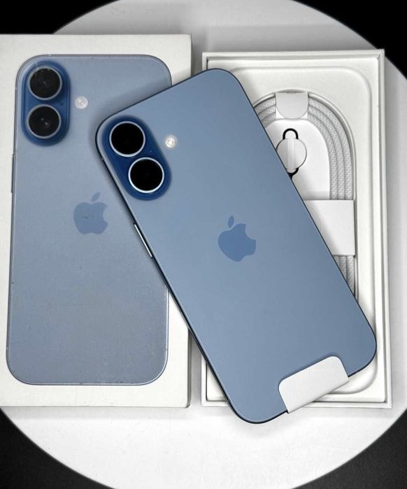 Nowy Smartfon Apple iPhone 17 256Gb Blue Gwarancja 1 rok Apple 12Ms