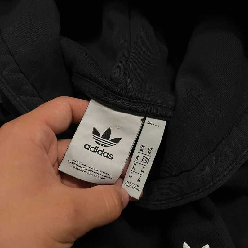 Bluza Z Kapturem Adidas Hoodie Paski Y2K Trendy Coquette