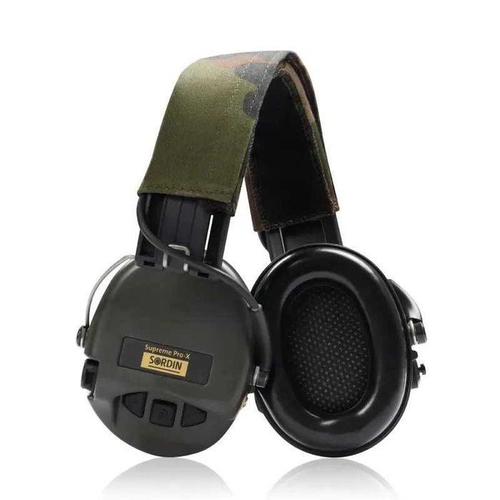 Активні навушники SORDIN (сардіни) Supreme Pro-X. Олива