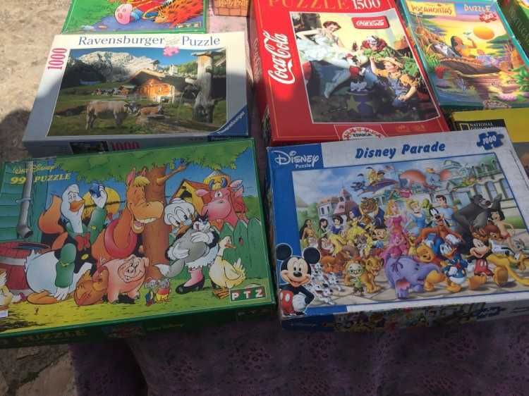 Lote de 12 Puzzles Vintage!