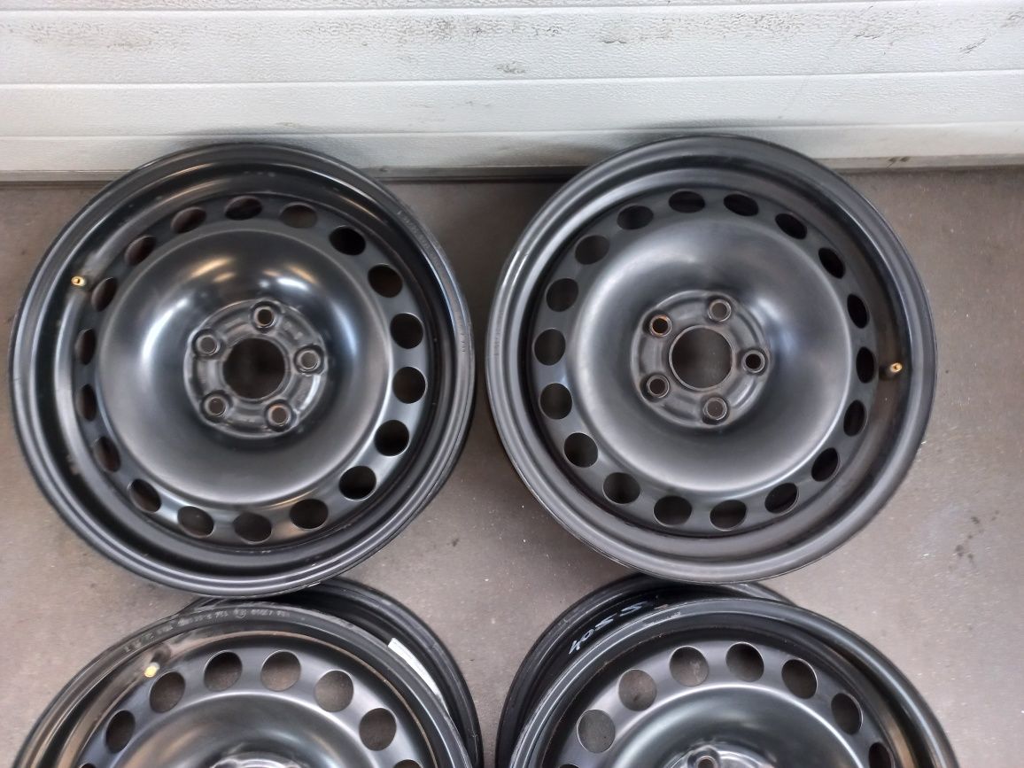 Felgi stalowe 15" 5x100 do Audi A3, VW Polo, Seat Ibiza