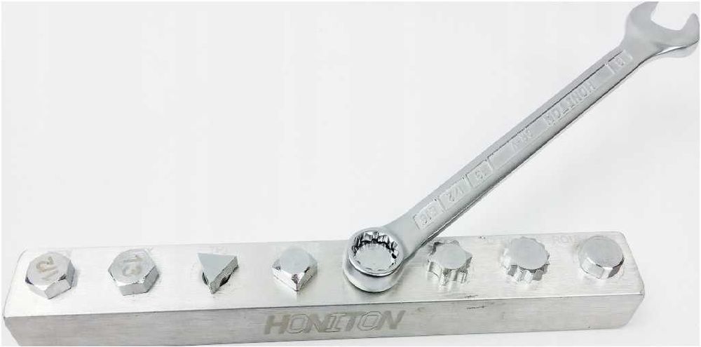 Klucze płasko-oczkowe 8-22mm 12el CrV Klucze torx klucze calowe klucze