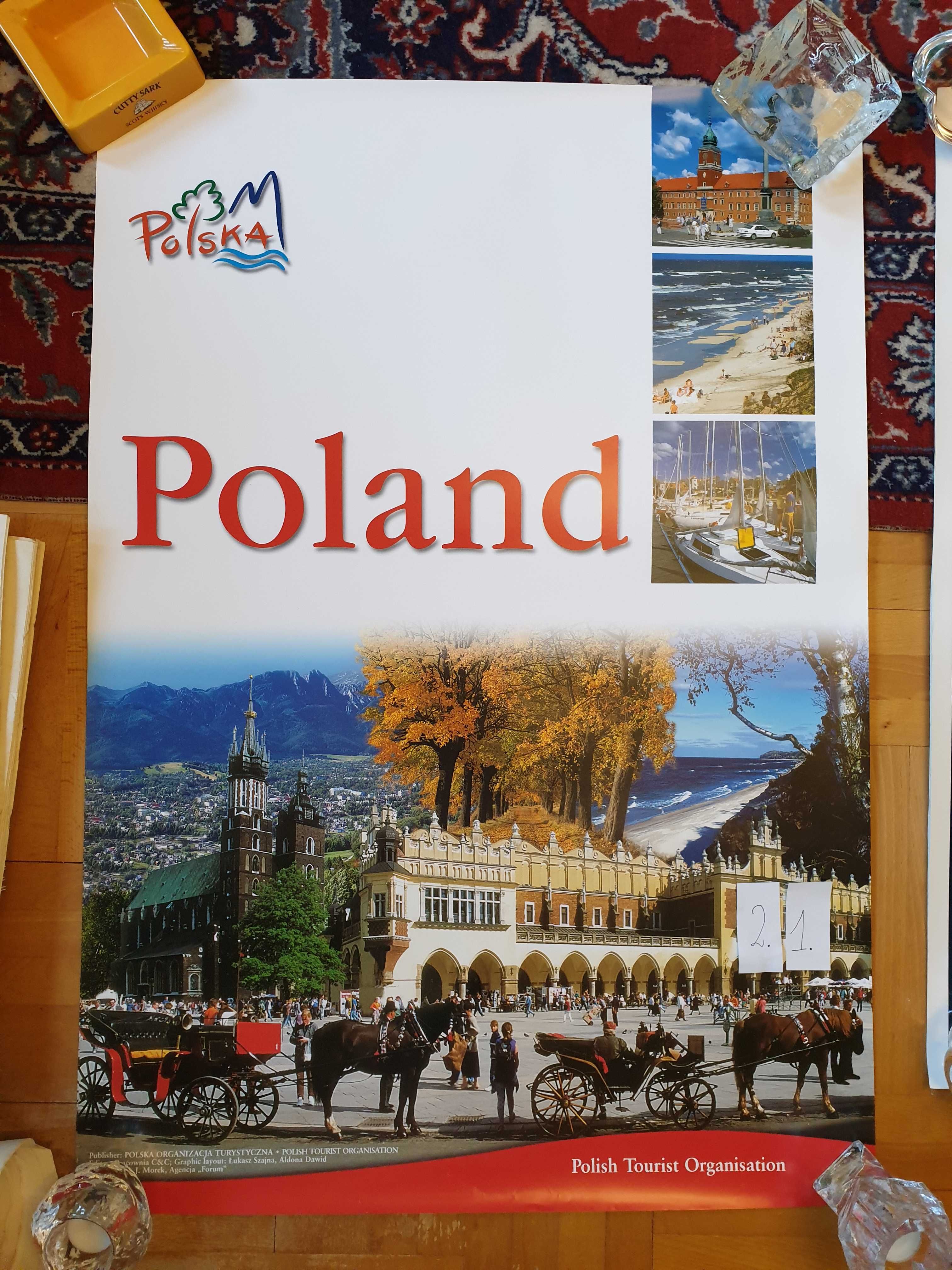 12x Plakat Polska LOT Biskupstwo Kolobrzeg, Wieliczka Kraków Interfolk