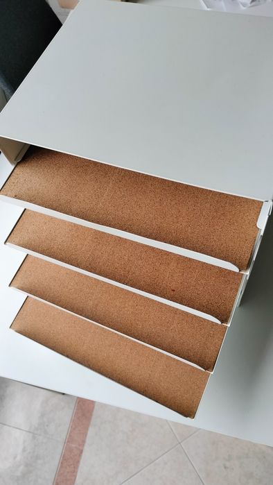 Porta cartas/organizador folhas
