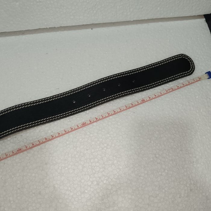 Cinto em Pele de qualidade Vintage Fivela Psicadélica Tecido em Metal