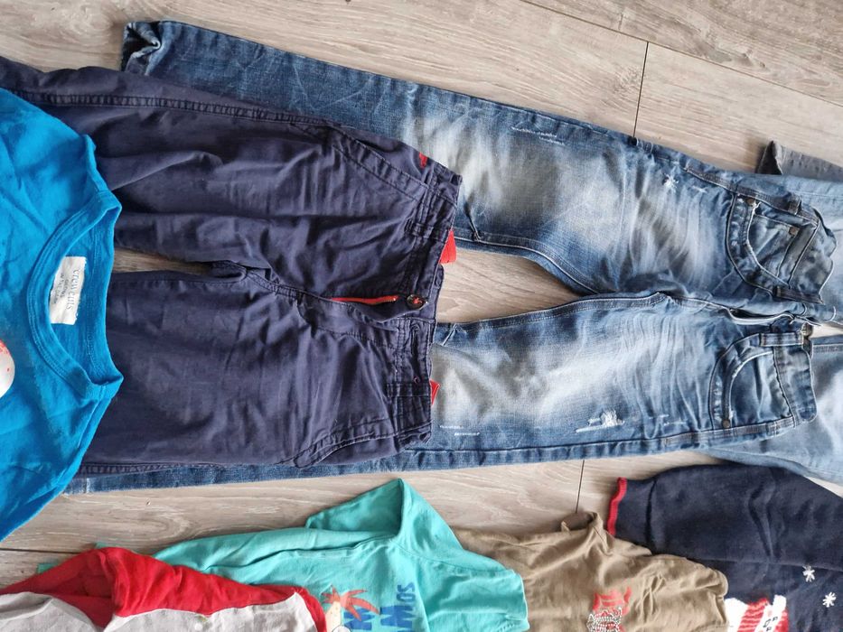 Zestaw ubrań dla chłopca roz.128 /134