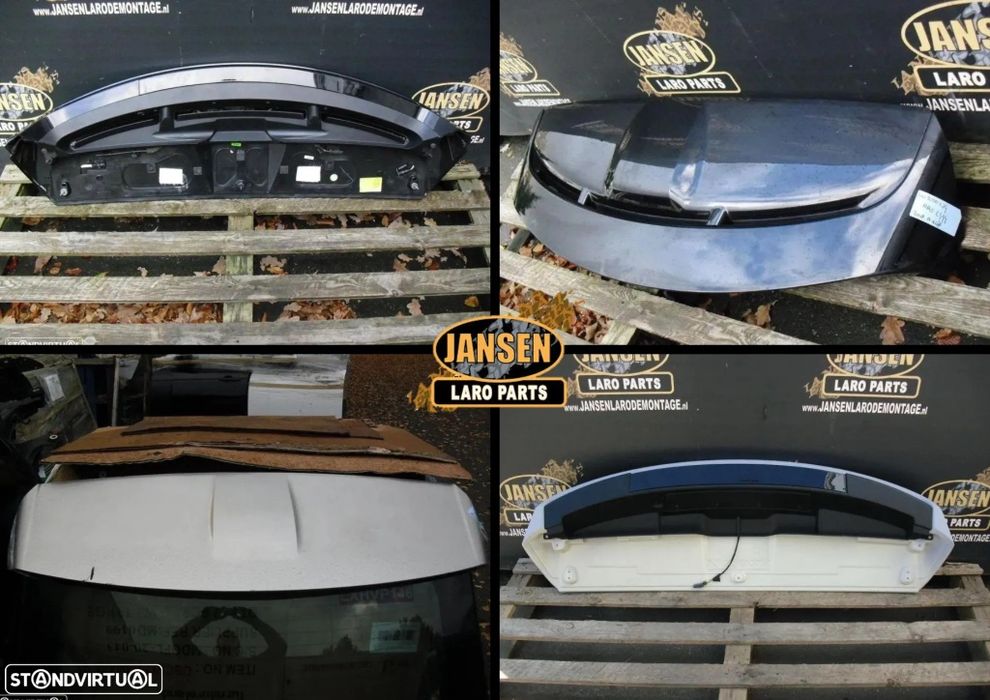 Range Rover L494 Spoiler porta mala luz stop antena GPS