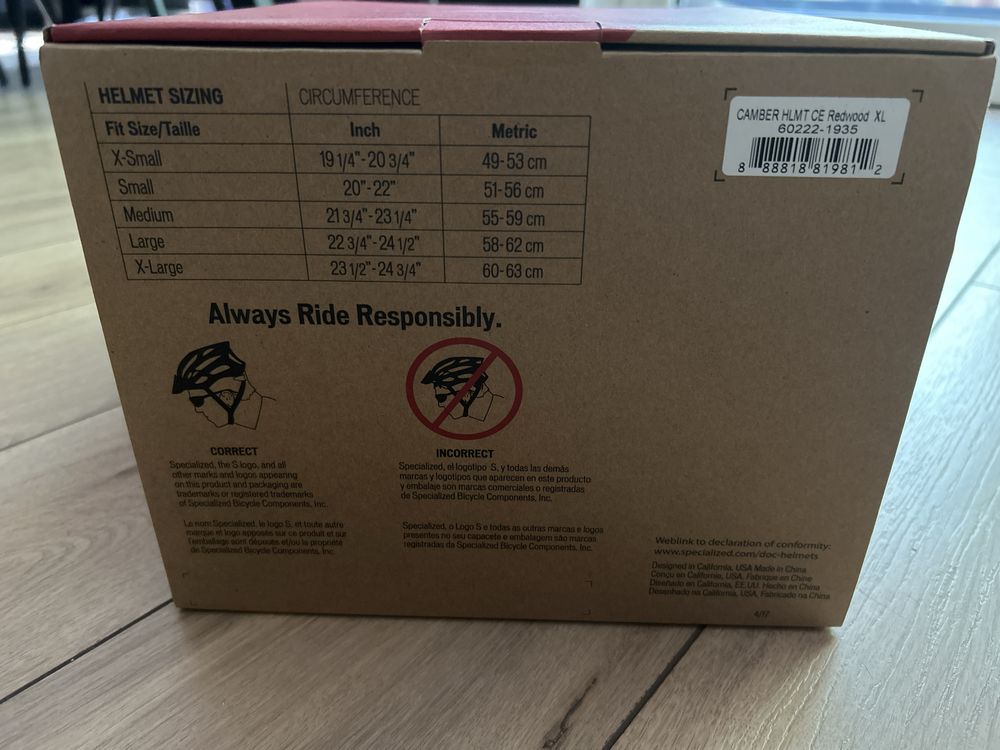 Kask rowerowy Specialized Camber MIPS x-large