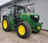 John Deere 6150R Oryginał 8472h Pneumatyka PowerQuad 50km TUZ WOM TLS