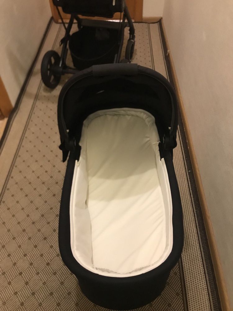 Коляска Cybex Balios S Lux 2 в 1 Moon Black