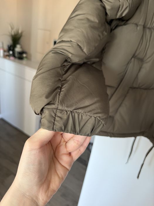 Куртка пуховик hm хакі