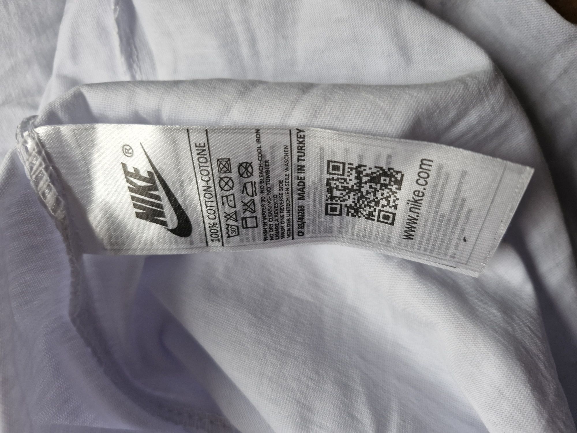 Nowa koszulka męska bawełna tshirt metki biały  nike 2xl prezent jakoś