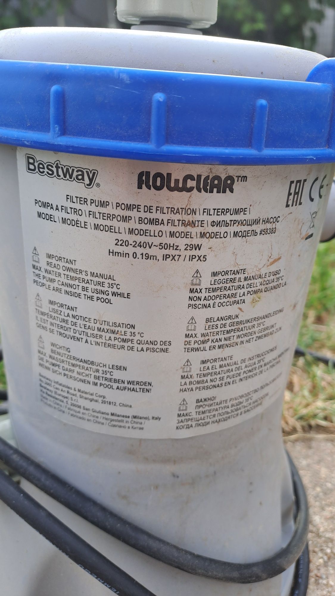 Pompa Bestway basenowa