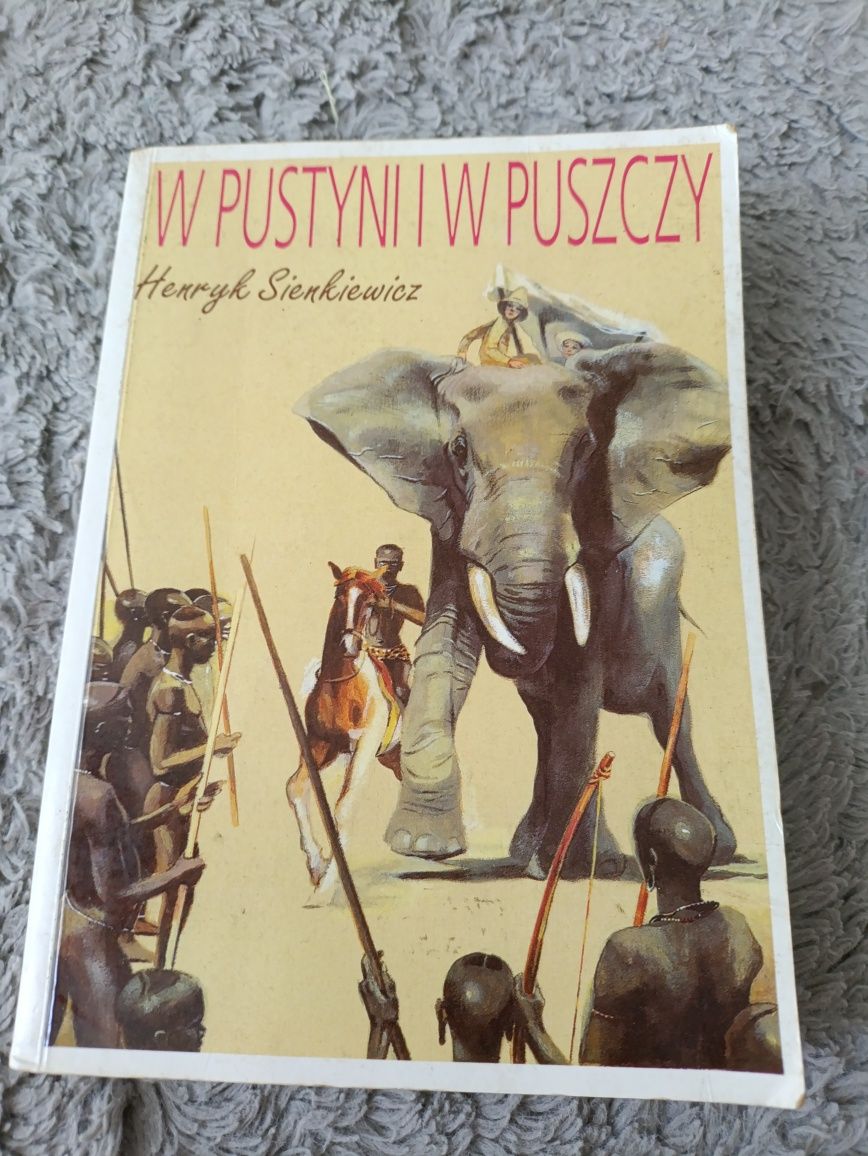 Książka Lektura W pustyni i w puszczy Henryk Sienkiewicz